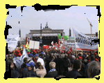 Brandenburger Tor Demonstration