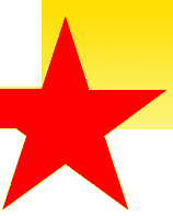 part of logo: red star